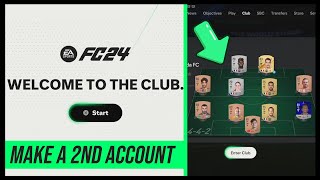 HOW TO MAKE A SECOND ULTIMATE TEAM ACCOUNT FOR FC 24!