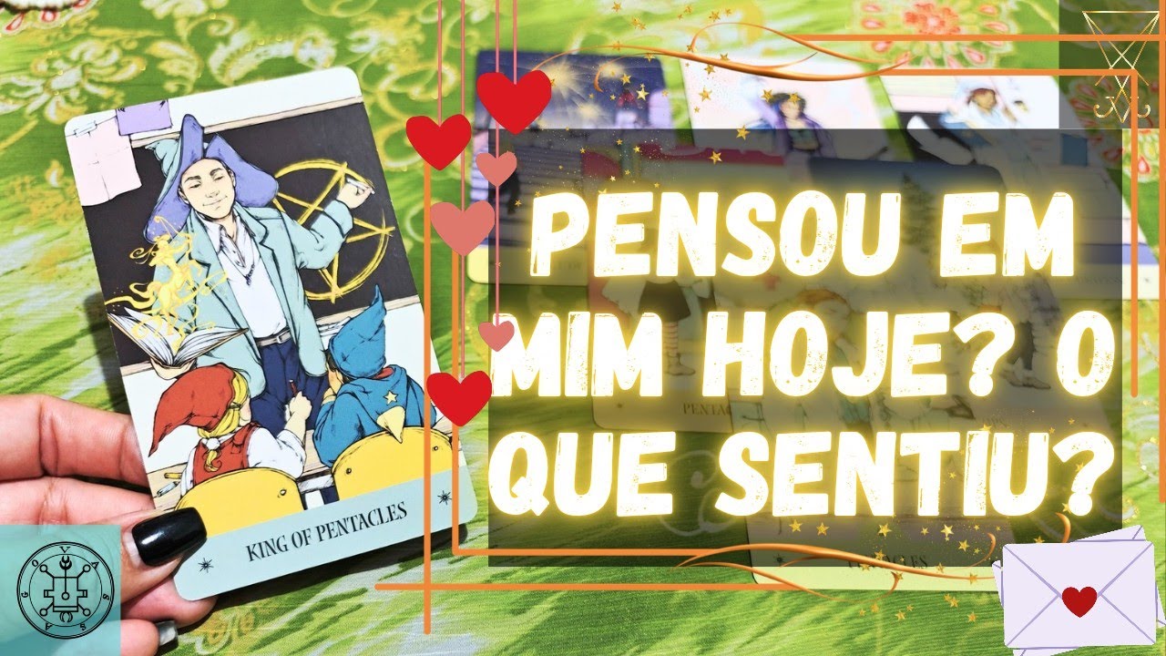 Pensou em mim hoje? O que sentiu? 81998966126