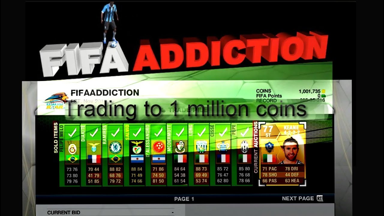 How To Make 1 Million Coins by October 7th – FUT Chief