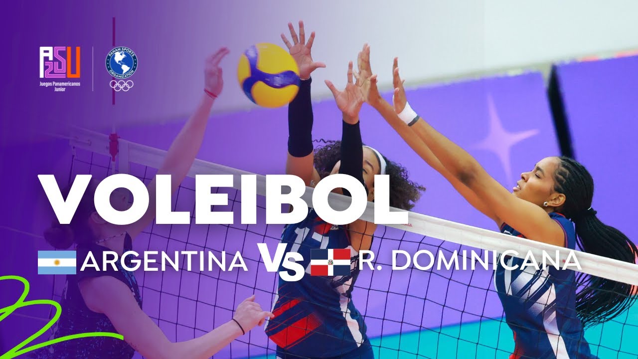 República Dominicana vs Argentina - Final - Voleibol Femenino - Juegos Panamericanos Junior ASU 2025