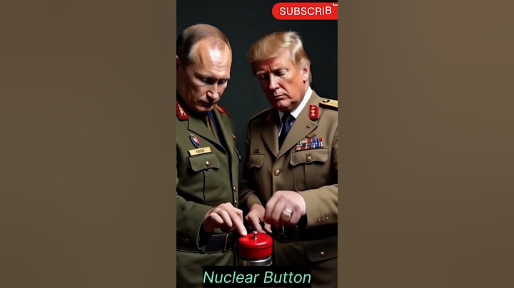 Trump and Putin playing with Nuclear button | ai generated video | ai funny videos #ai #trump #putin