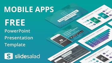 Mobile Apps Free PowerPoint Presentation Template - SlideSalad