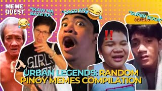 Urban Legends Random Pinoy Memes - The Best Of Pinoy Compilation Try Not To Laugh