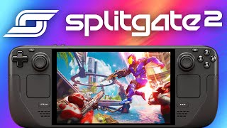 Splitgate 2 Steam Deck Performance Tested: NEW Free To Play Halo + Portal FPS