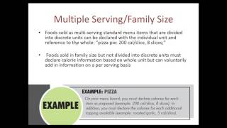 Menu Labeling Compliance & Menu Nutrition Analysis | Genesis R&D