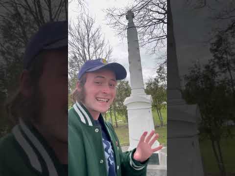 Grave of Jacques Marquette #shorts #history #michigan