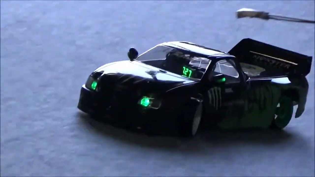 RC DRIFT EAGLE RACING TA05 RWD Drifting in Circuit (2015/08/02