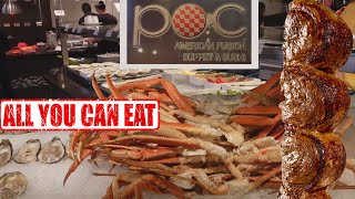 $37.69 for All You Can Eat Snow Crab Legs, Picanha, Oysters & More @ POC American Fusion & Sushi