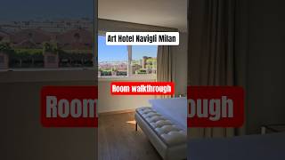 Art Hotel, Navigli Milan 🇮🇹✨️ #milan #milanhotel #navigli #milano
