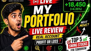 📊 LIVE STOCK MARKET PORTFOLIO REVIEW | Wealthcome
