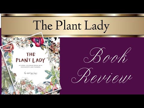 Libro para Colorear Adultos The Plant Lady - Sarah Simon – Dibu Chile