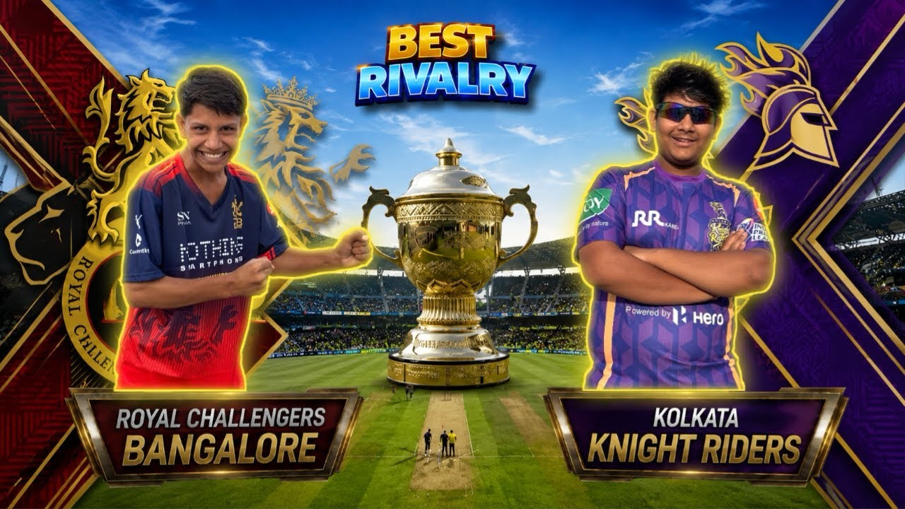 RCB vs KKR Match 10 🏏 | RCB vs KKR Highlights | Kids IPL Season 2 | Match Preview