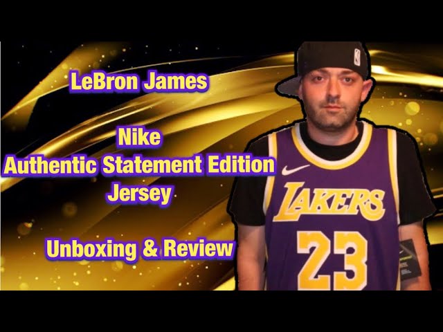 REVIEW: NIKE AUTHENTIC JERSEY REVIEW (LeBron James Los Angeles