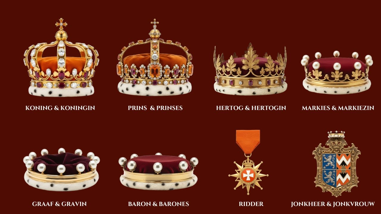 Every Dutch Noble Title Explained: From Koning to Jonkheer! - YouTube