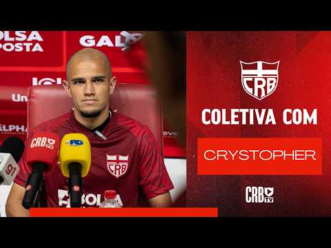 🎙️ PRE-MATCH PRESS CONFERENCE - CRYSTOPHER (PONTE PRETA VS. CRB | SERIE B 2026)