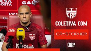 🎙️ COLETIVA PRÉ-JOGO - CRYSTOPHER (PONTE PRETA X CRB | SÉRIE B 2026)