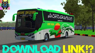BUS SIMULATOR INDONESIA | LAL SOBUJ AIRCON BUS SKIN FOR FIRST BUS | BANGLADESHI BUS SKIN | FTR SWAG screenshot 3