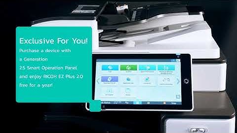 RICOH EZ Plus 2.0 - Main User Guide