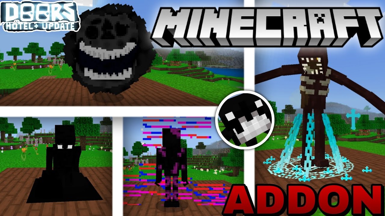 Novo Addon de Doors para o Minecraft Bedrock 1.19 @ICEyMC - YouTube