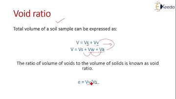 Water Content, Void Ratio, Porosity - Introduction to Geotechnical Engineering