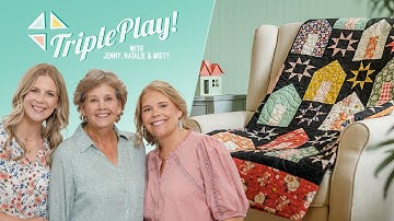 Triple Play: How to Make 3 NEW House Block Quilts - Free Quilting Tutorial