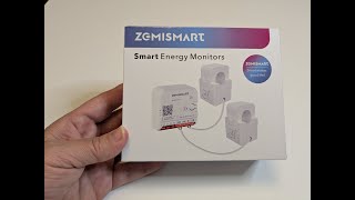 Blindsmart Smart Home Energy Monitor with 2 x 120A CTs, Live Electricity Usage Tracking, Bi-Directio