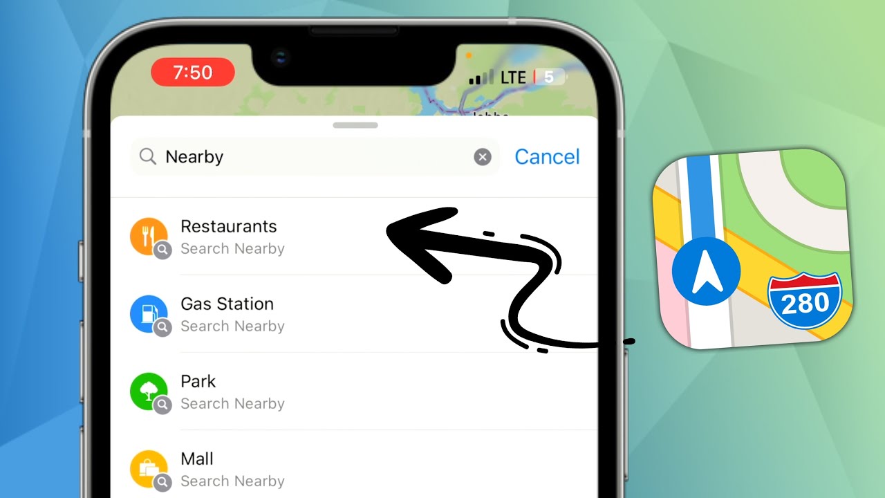 How to Find Nearby Location in Maps - Search Nearby Places