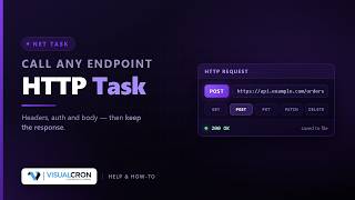 VisualCron: How the HTTP Task Works