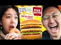 Aussie Tries American Fast Food Burgers For The FIRST TIME!