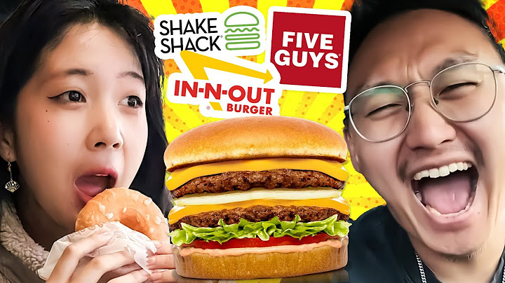 Aussie Tries American Fast Food Burgers For The FIRST TIME!
