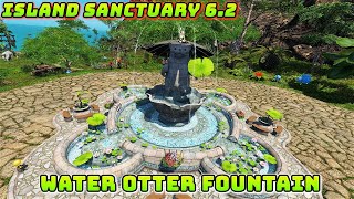 FFXIV: Water Otter Fountain Landmark - Island Sanctuary
