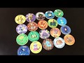 "My Pokémon tazos (caps) collection!"