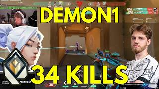 ENVY Demon1 POV 34-18 K/D Jett on Haven VOD