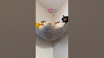 Making a Crochet Hammock for Plushie Storage🧸🧶 #crochet #crochetprojects