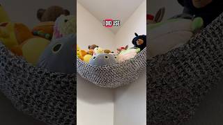 Making a Crochet Hammock for Plushie Storage🧸🧶 #crochet #crochetprojects