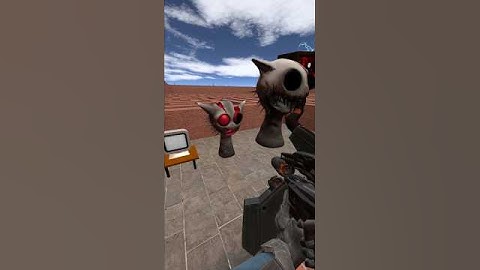 Destroy Sprunki Horror Animals And Nextbots Chasing In The Maze #shorts