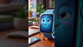 ⌚💻📱 Smart Watch, Laptop &amp; Mobile Reveal Amazing Tech Hacks! | Funny AI Animation | @TalkyWorld