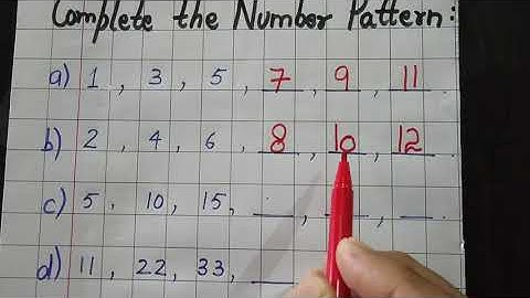 Class 1st (Maths) : Shapes and Patterns - Part 4