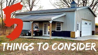 5 Pole Barn Tips