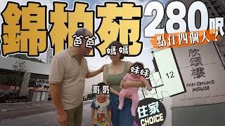錦柏苑280呎要住四個人⁉️ 仲要每個人都有自己私人空間😱