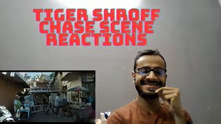 Reacto Reacts: Tiger Shroff Amazing Stunt Chase Scene Reaction | Baaghi Movie