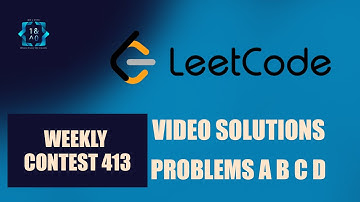Leetcode Weekly Contest 413 |  A to D | Video Solutions | Bit To Byte | Aaryan Saraswat