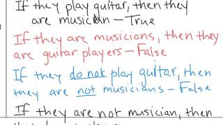 2.2 Analyze Conditional Statements