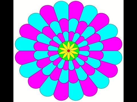 Rangoli design 1