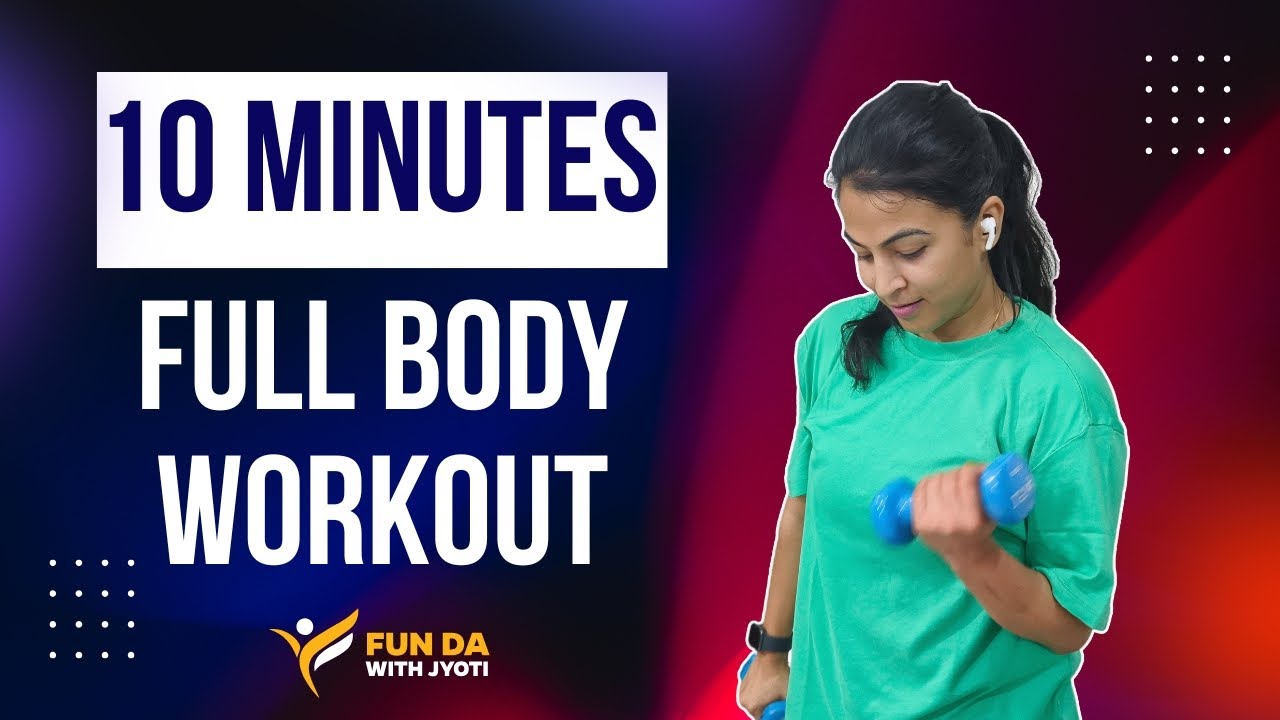Get FIT in 10 Minutes with This Full Body Workout at Home - YouTube
