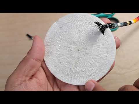 How to attach lanyard to Medallion
