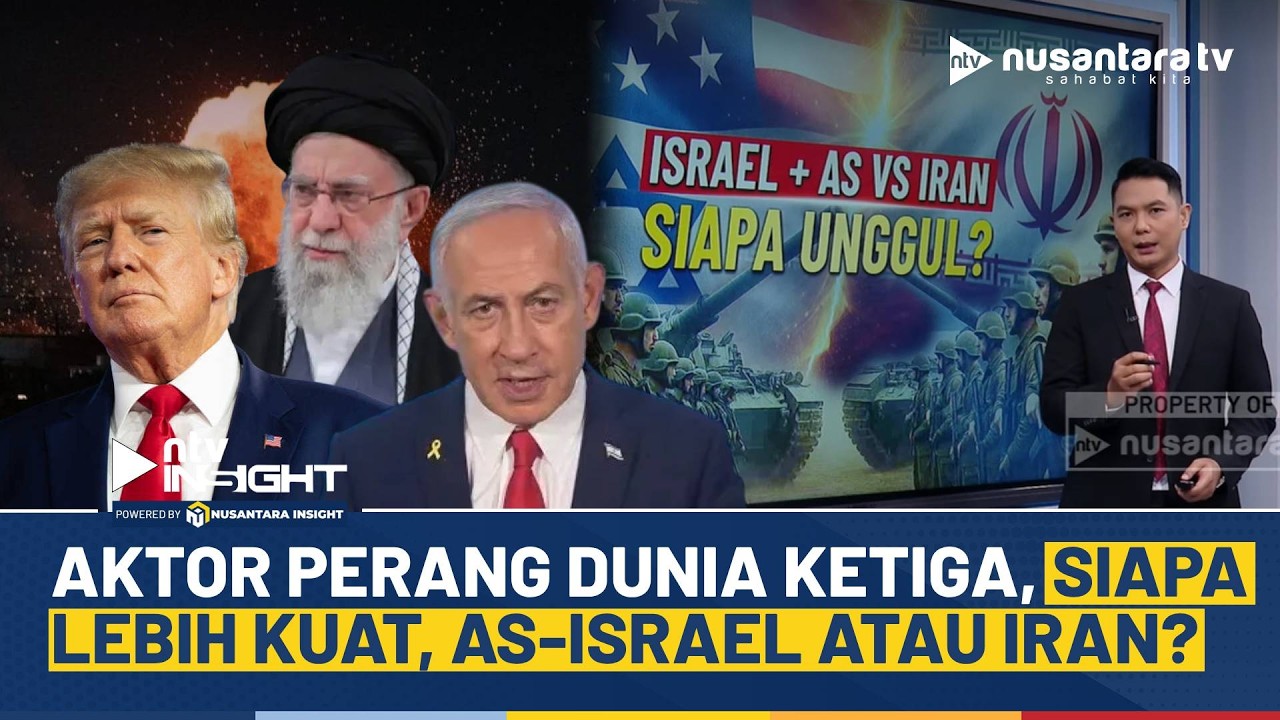 AS-Israel vs Iran: Seberapa Kuat Militer Ketiga Aktor di Tengah Kekhawatiran WWIII? | NTV INSIGHT