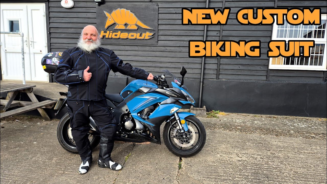 New Custom Textile Motorcycle Suit from Hideout Leather