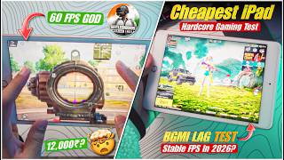 I Bought The Cheapest iPad In ₹12,000 For BGMI In 2026 - Testing Best 60FPS iPad Graphic Settings.