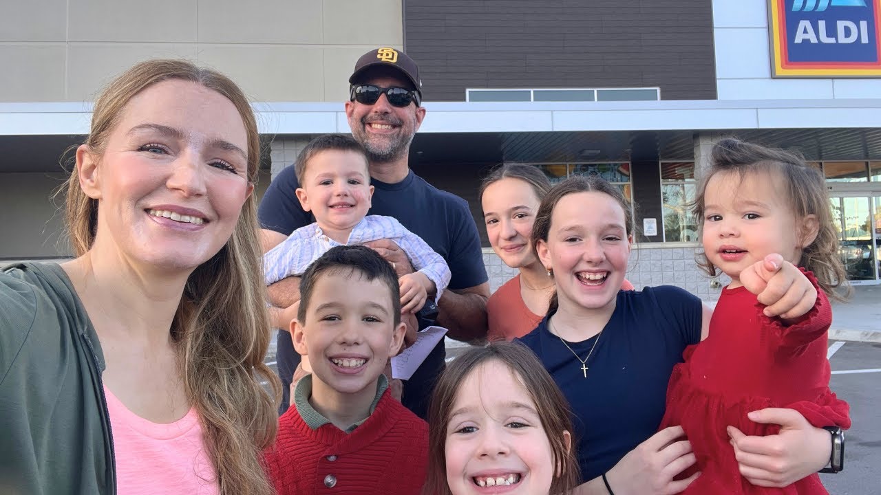 Большая семейная покупка в Aldi!